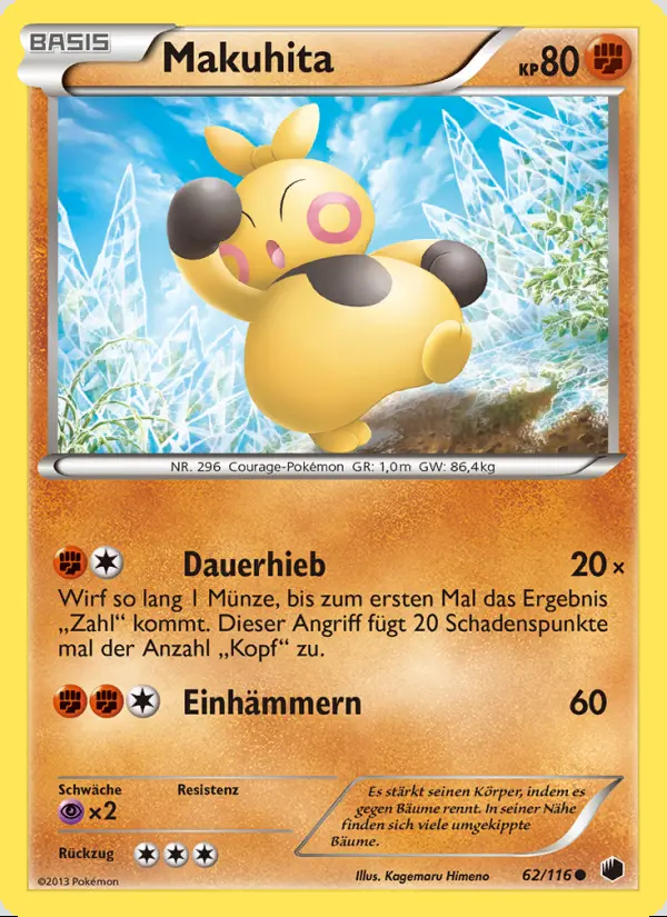Image of the card Makuhita