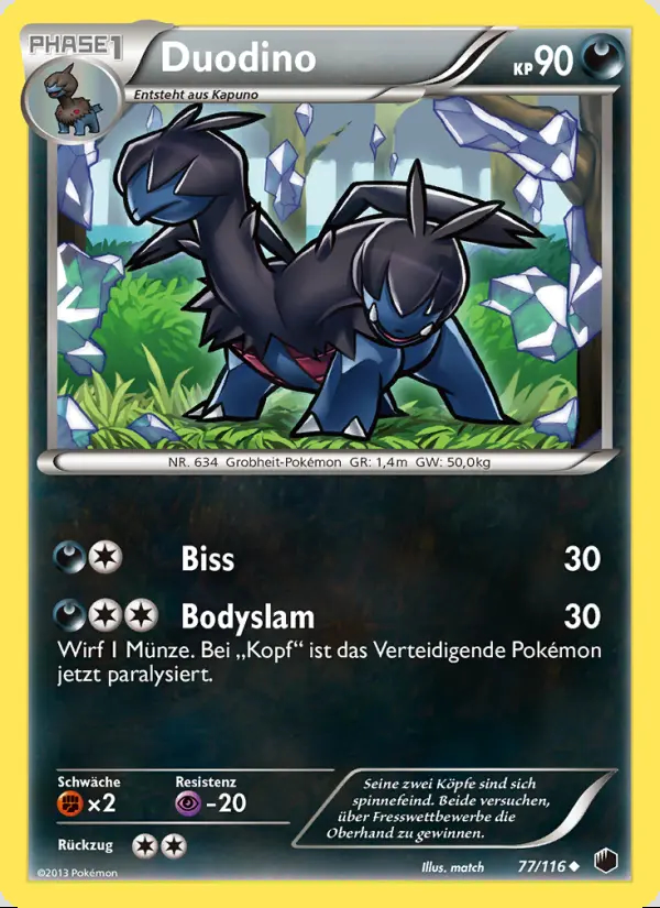 Image of the card Duodino