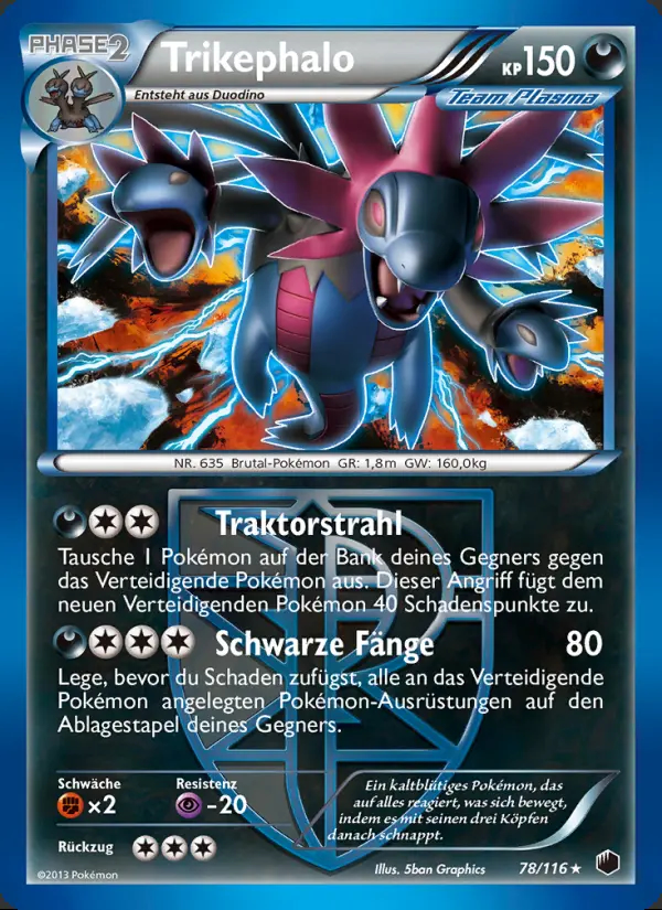 Image of the card Trikephalo