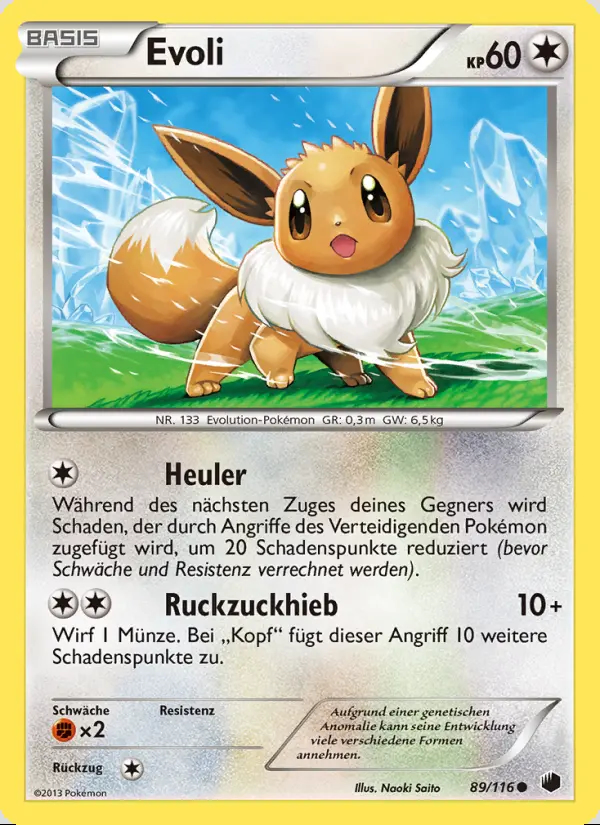 Image of the card Evoli