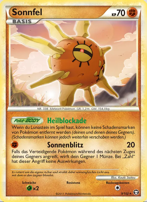 Image of the card Sonnfel