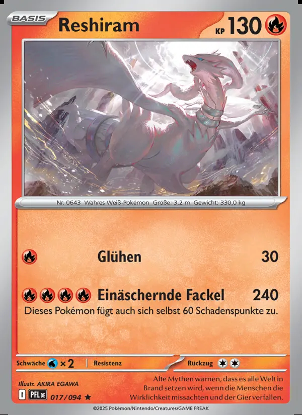 Image of the card Reshiram