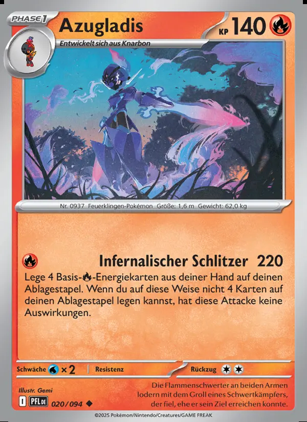 Image of the card Azugladis