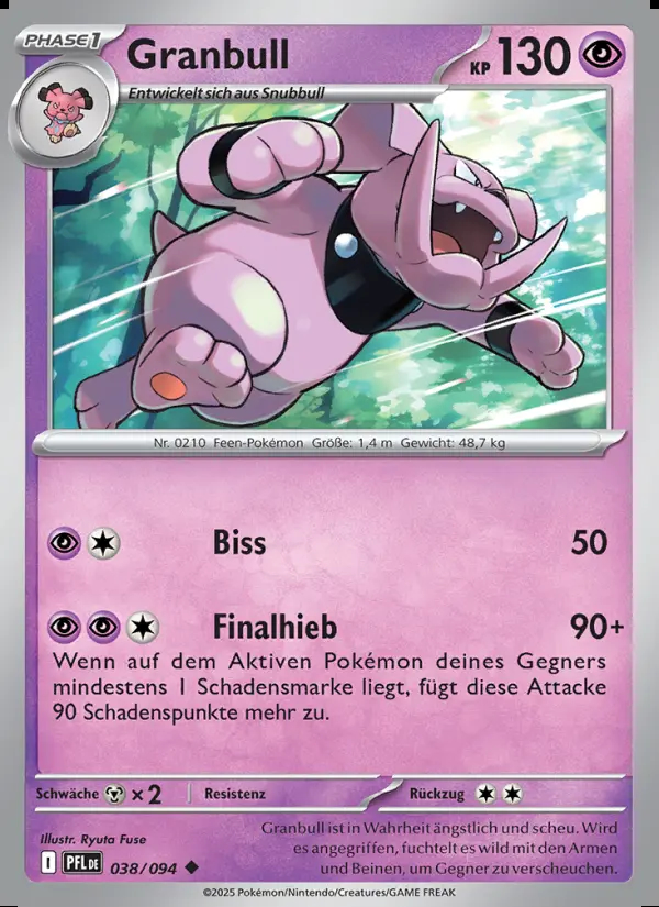 Image of the card Granbull