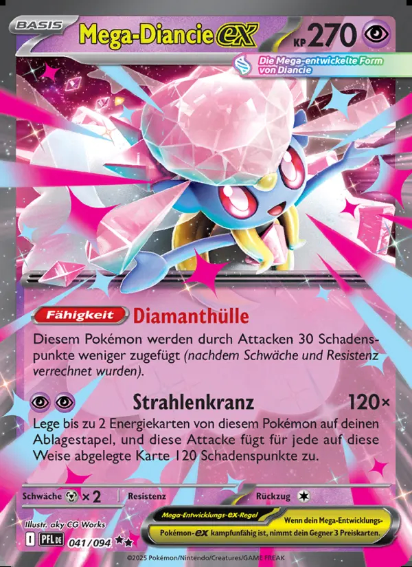 Image of the card Mega-Diancie-ex