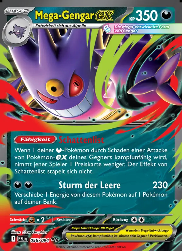 Image of the card Mega-Gengar-ex