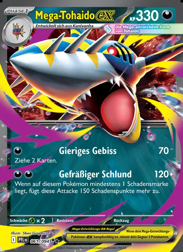 Image of the card Mega-Tohaido-ex