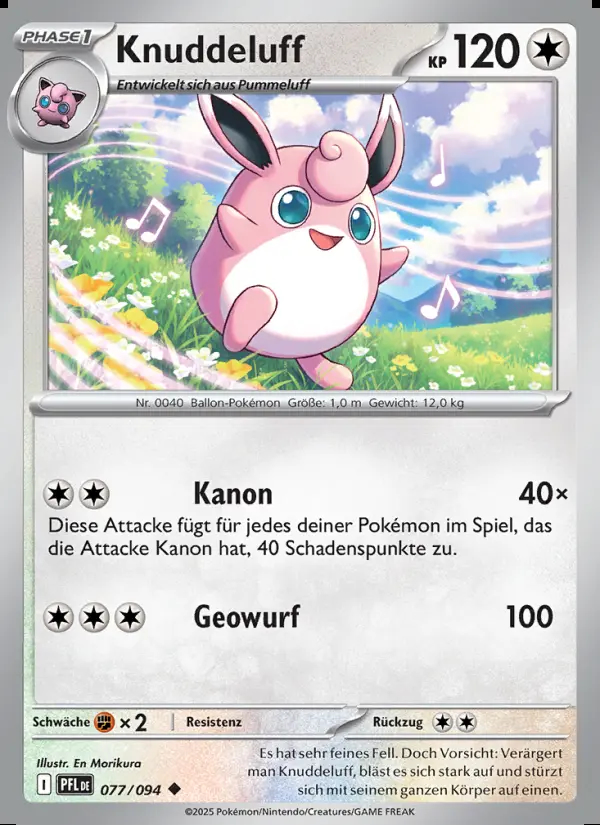 Image of the card Knuddeluff