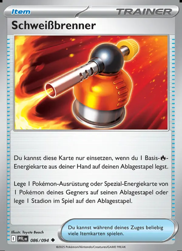 Image of the card Schweißbrenner