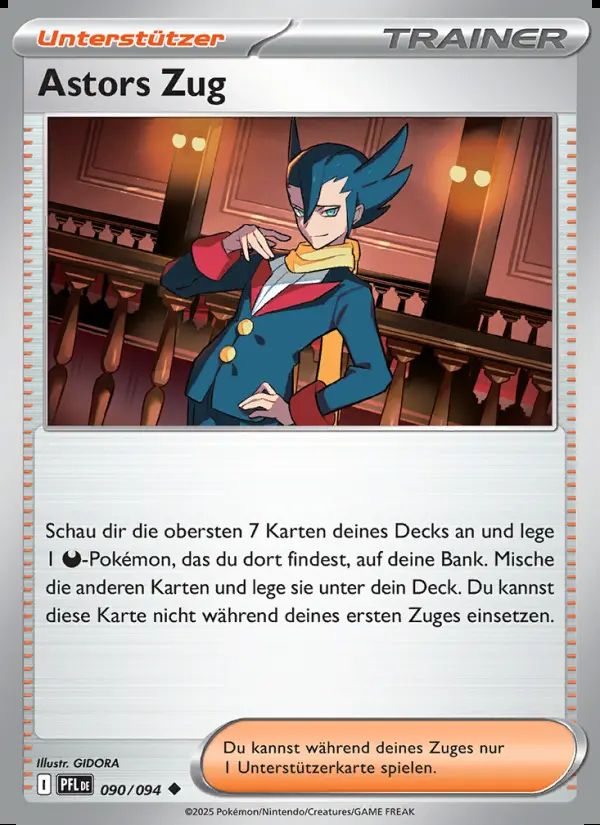 Image of the card Astors Zug