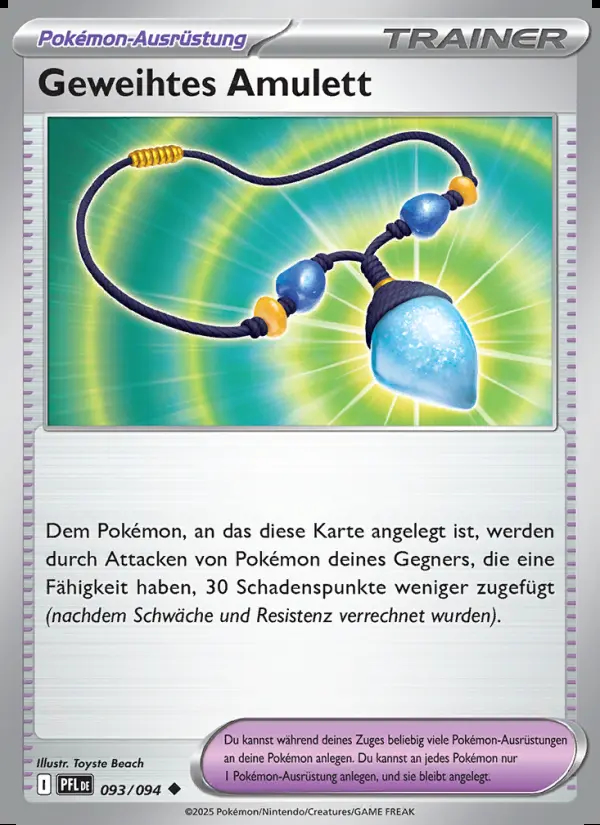 Image of the card Geweihtes Amulett