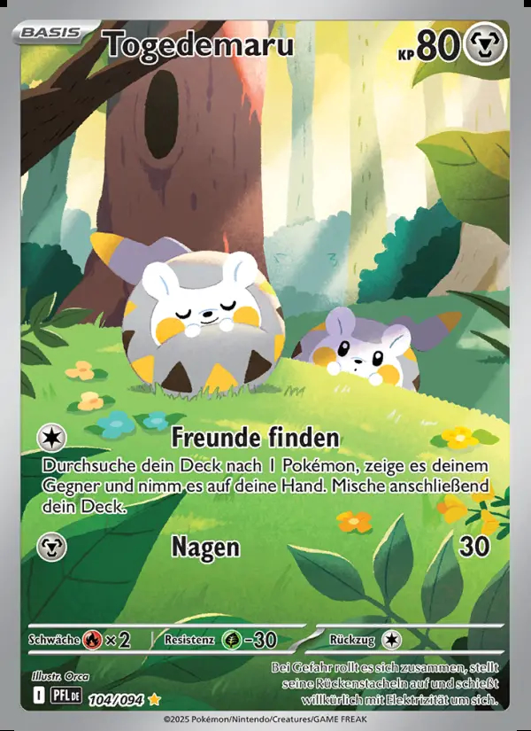 Image of the card Togedemaru