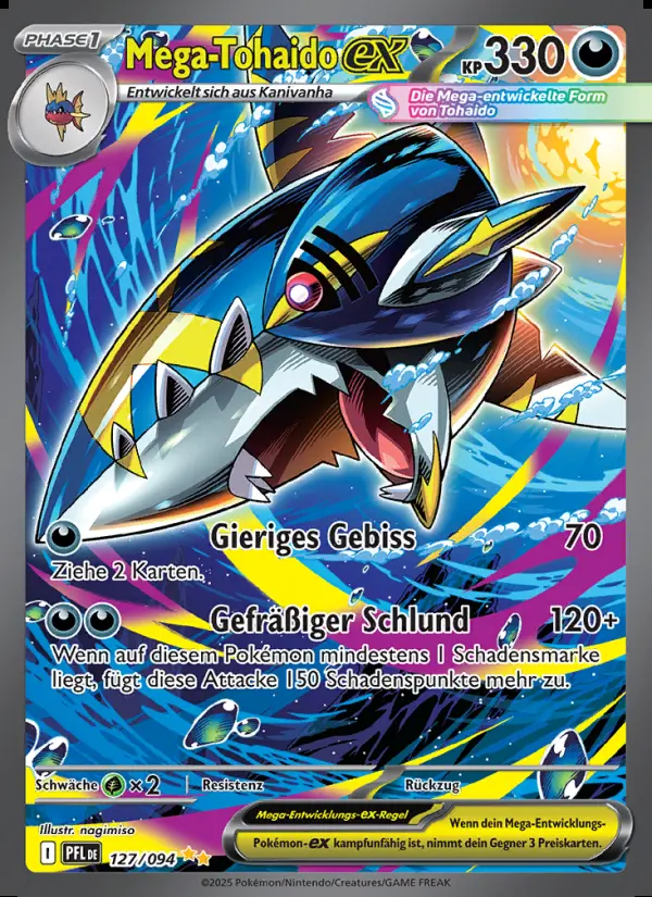 Image of the card Mega-Tohaido-ex