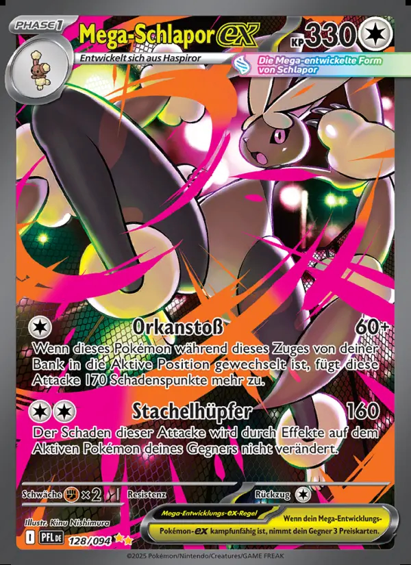 Image of the card Mega-Schlapor-ex