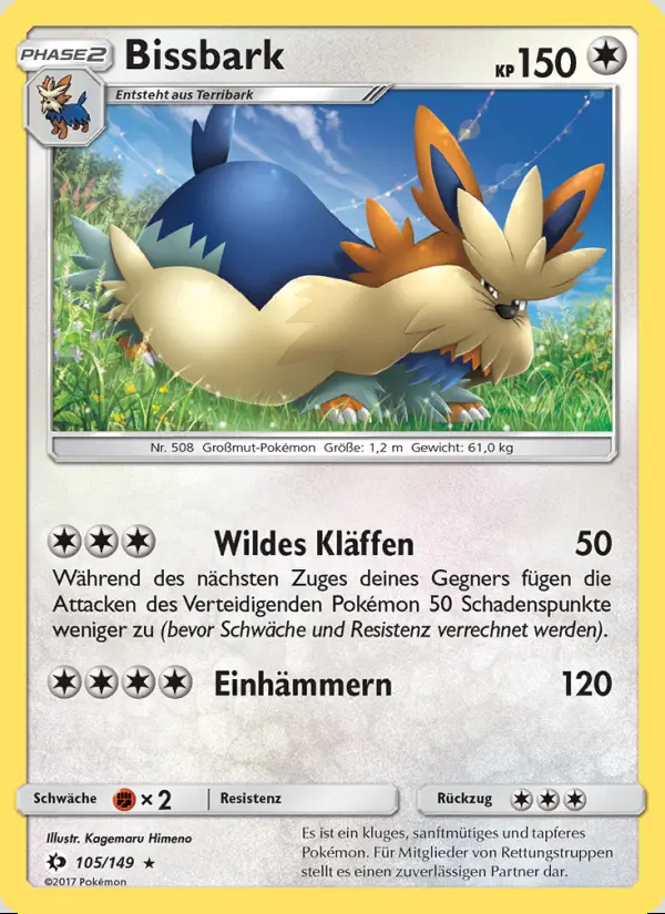 Image of the card Bissbark