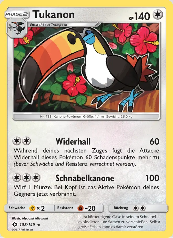 Image of the card Tukanon