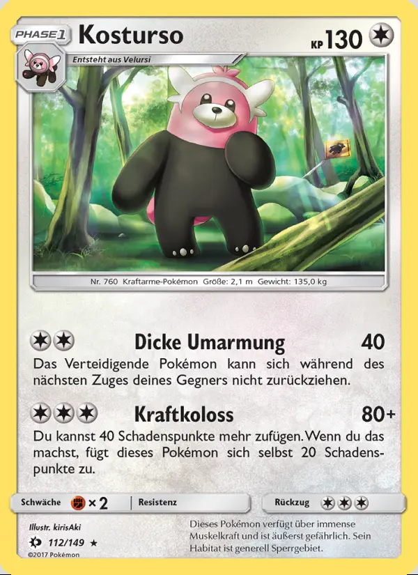 Image of the card Kosturso