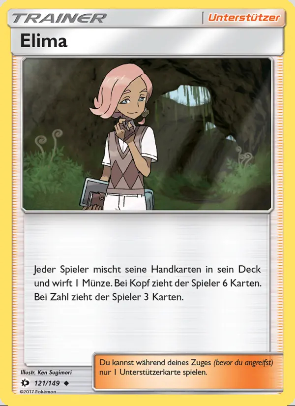 Image of the card Elima