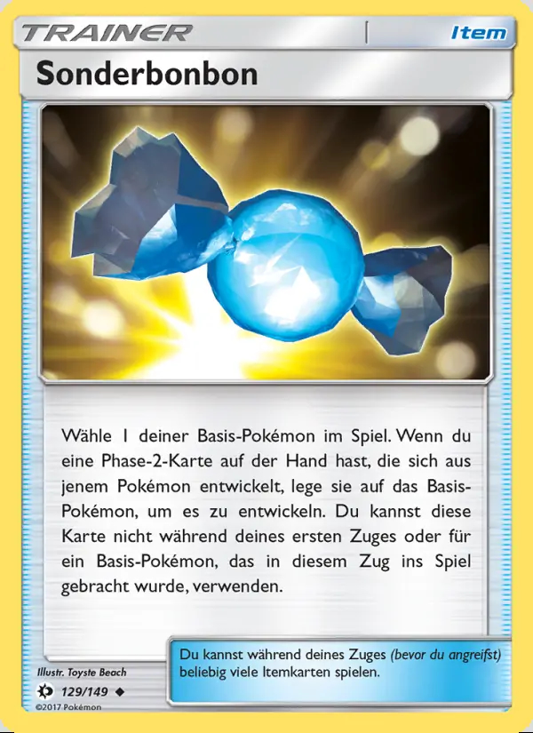 Image of the card Sonderbonbon