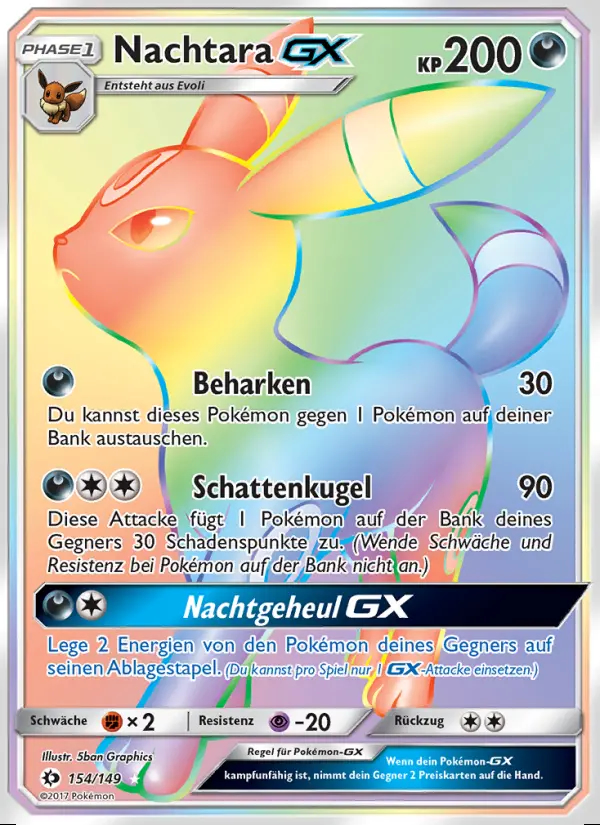 Image of the card Nachtara GX