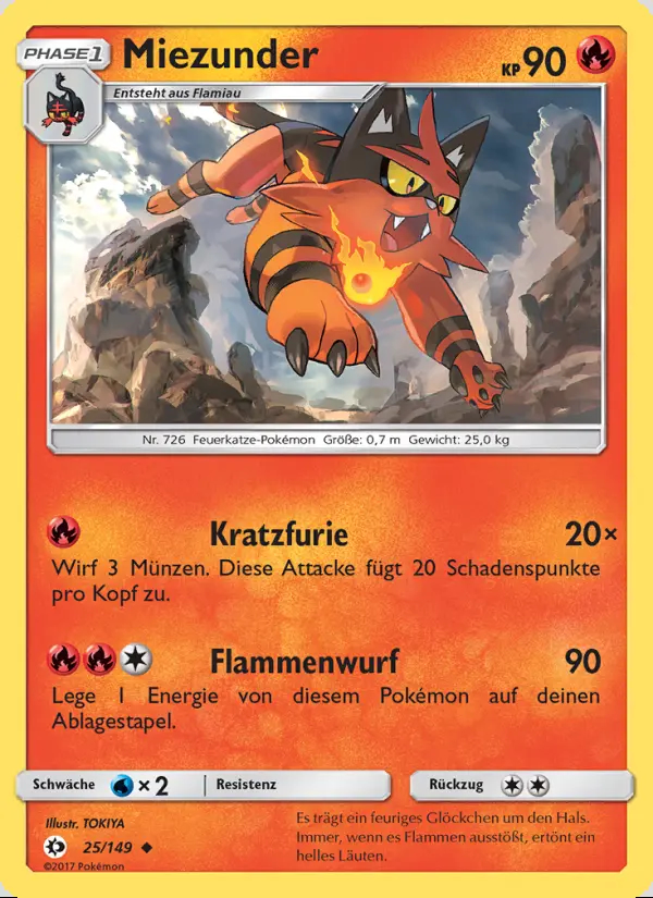 Image of the card Miezunder
