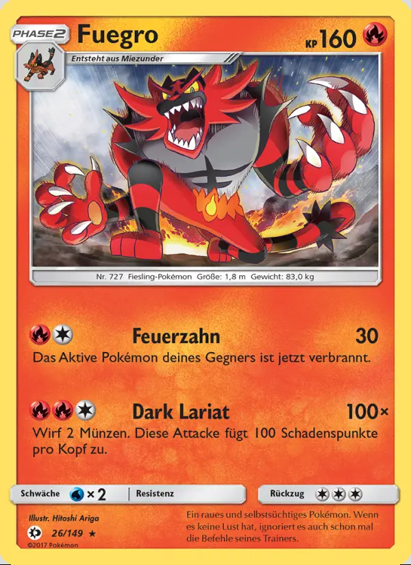 Image of the card Fuegro