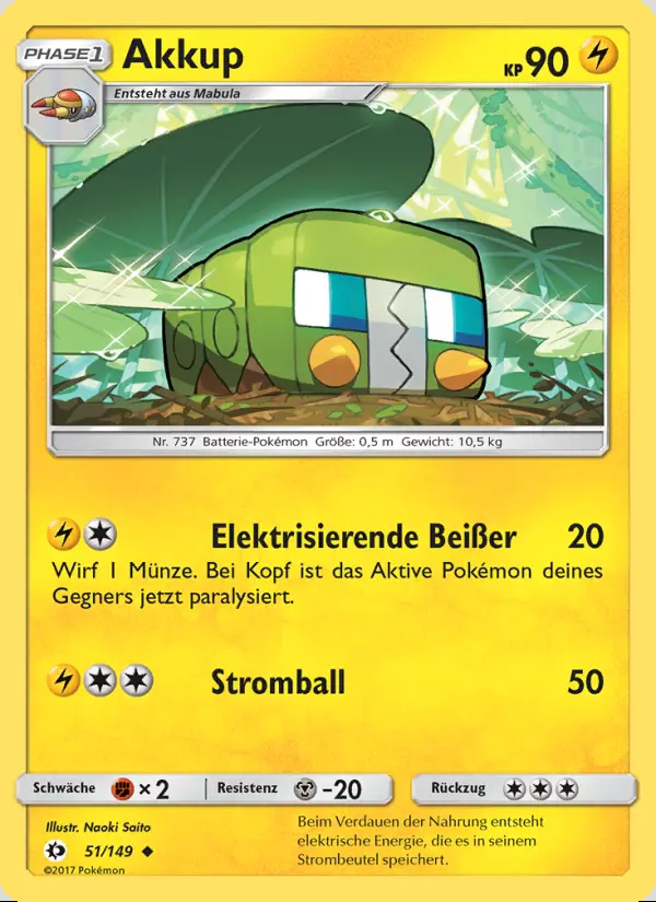 Image of the card Akkup