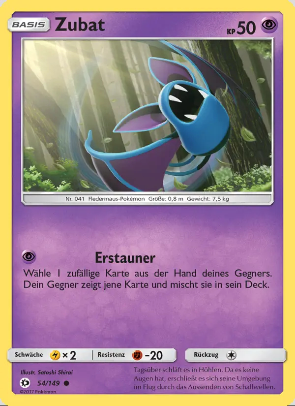 Image of the card Zubat
