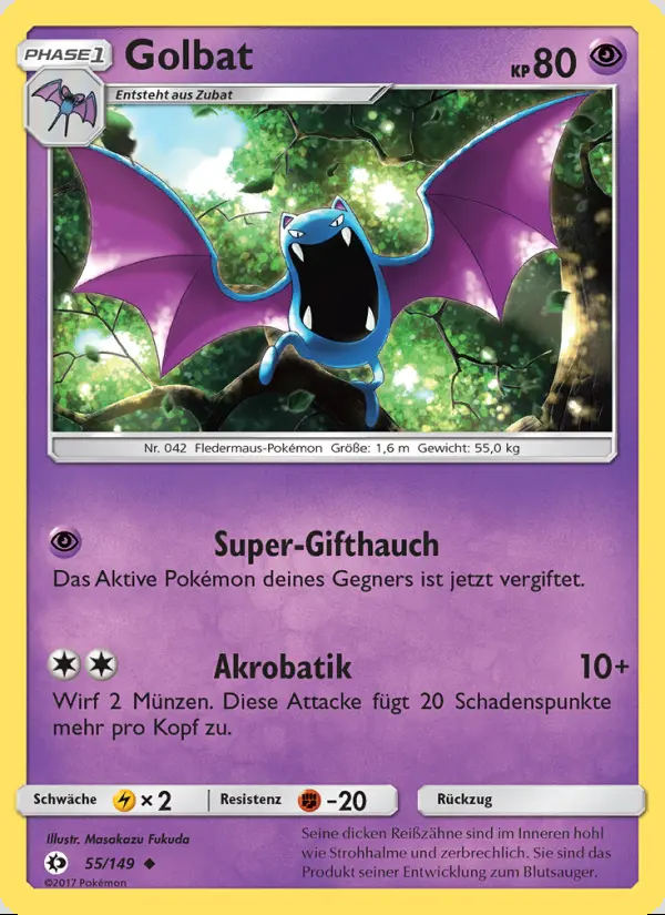 Image of the card Golbat
