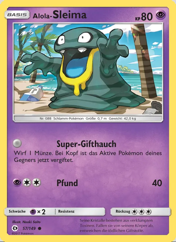 Image of the card Alola-Sleima