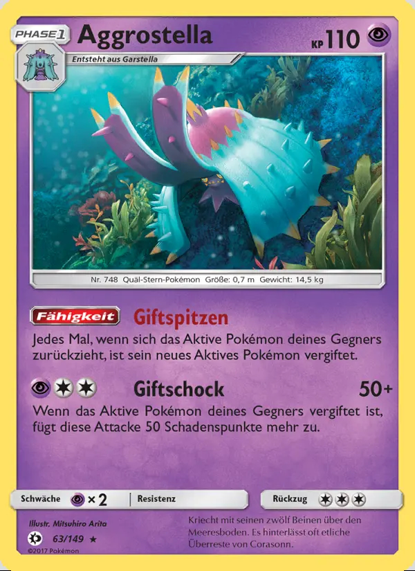 Image of the card Aggrostella