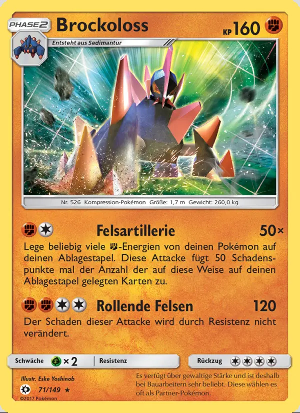 Image of the card Brockoloss