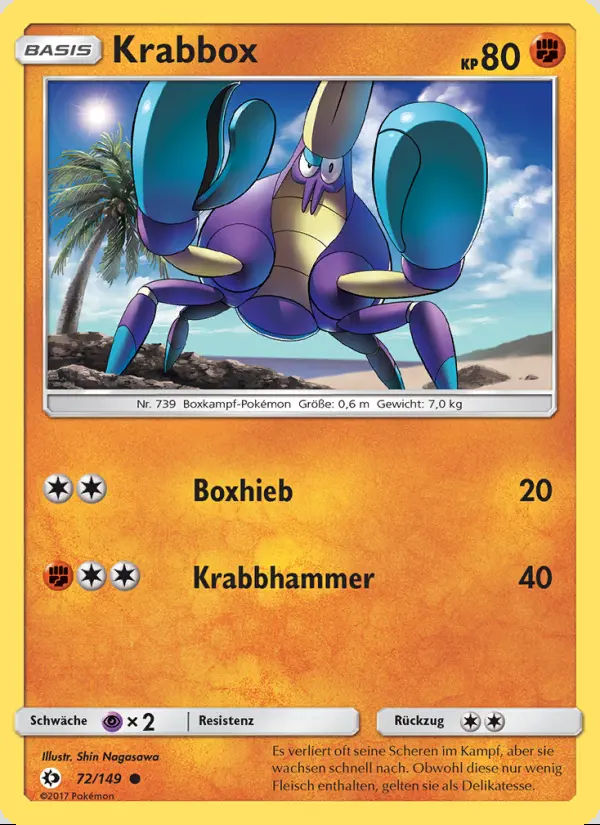 Image of the card Krabbox