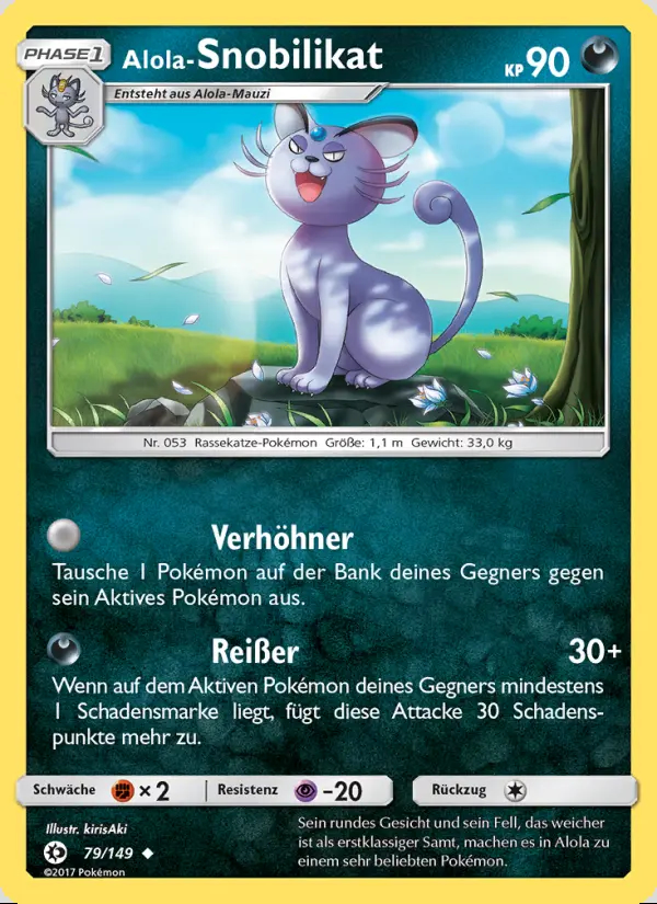 Image of the card Alola-Snobilikat