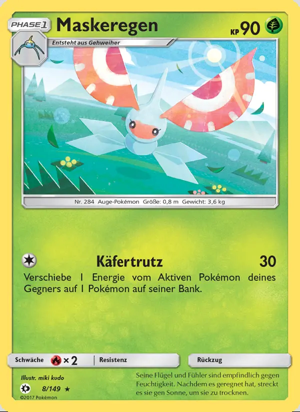 Image of the card Maskeregen