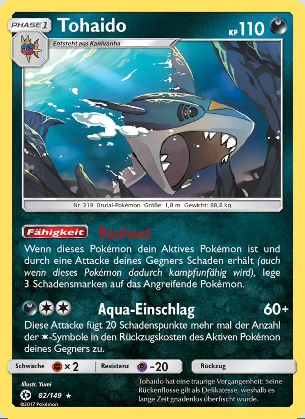 Image of the card Tohaido