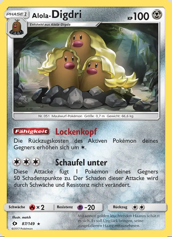 Image of the card Alola-Digdri