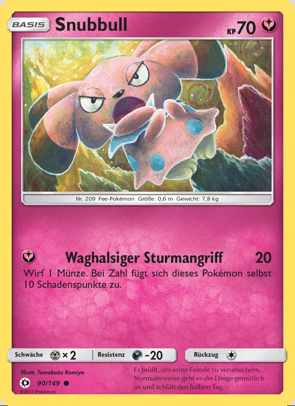 Image of the card Snubbull