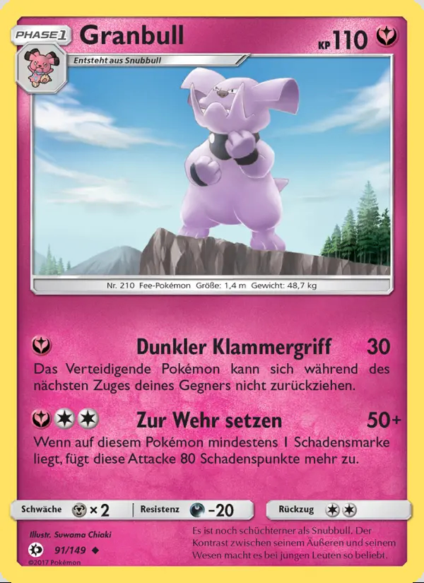 Image of the card Granbull