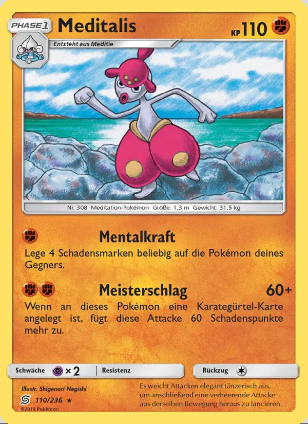 Image of the card Meditalis