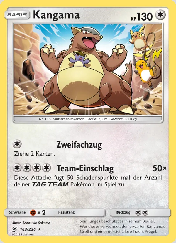 Image of the card Kangama
