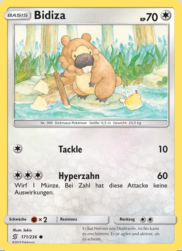Image of the card Bidiza