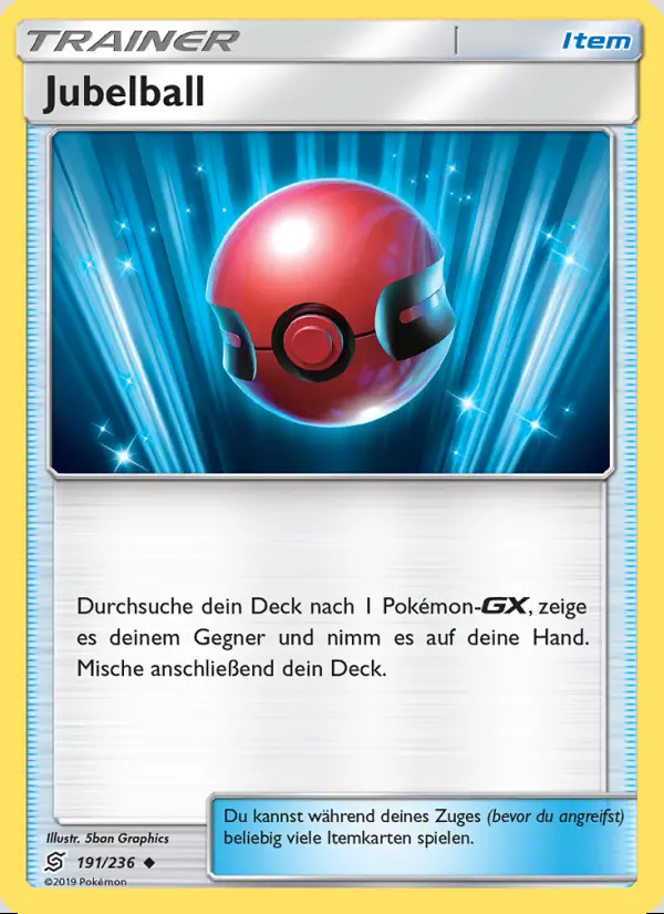 Image of the card Jubelball