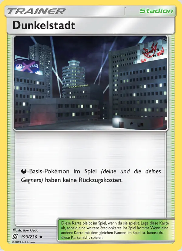 Image of the card Dunkelstadt
