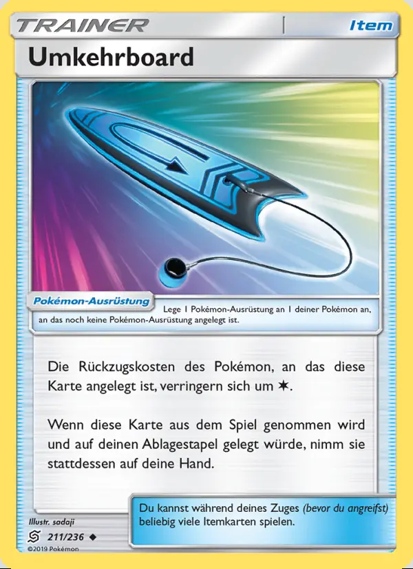 Image of the card Umkehrboard