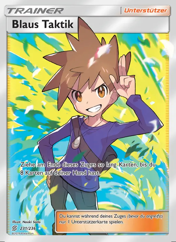 Image of the card Blaus Taktik