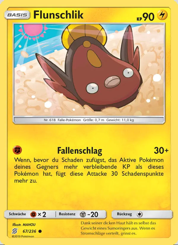 Image of the card Flunschlik