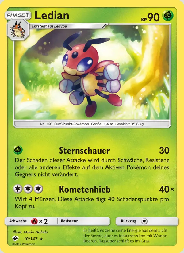 Image of the card Ledian