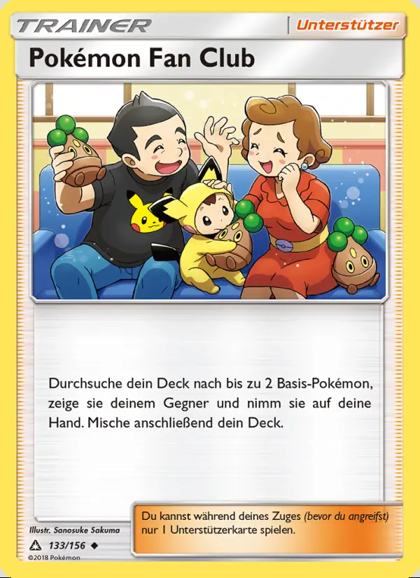 Image of the card Pokémon Fan Club