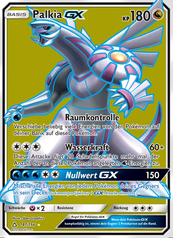 Image of the card Palkia GX